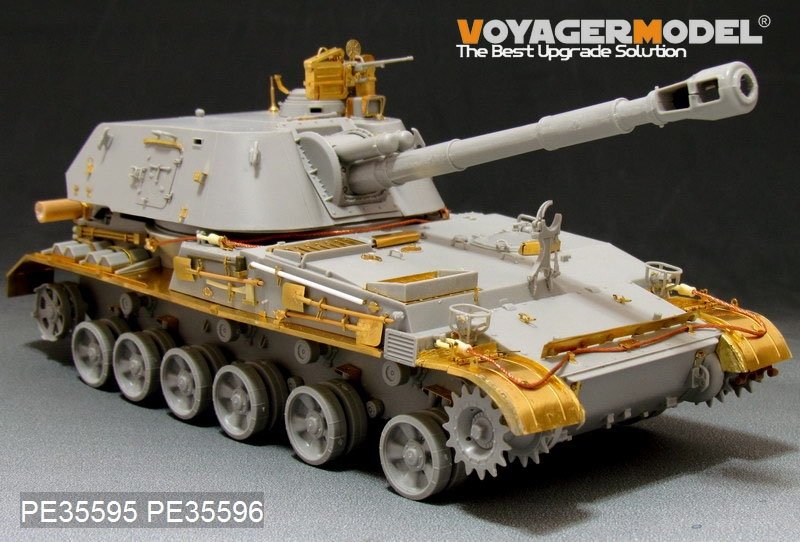 Maquette Voyager PE35595 Obusier automoteur russe moderne 2S3 de 152 mm, version de base (pour TRUMPETER 05543) au 1/35 – immagine 2
