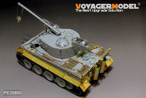 Maquette Voyager PE35855 Bergepanzer Tiger I allemand de base de la Seconde Guerre mondiale pour DRAGON 6850 au 1/35 – image 9