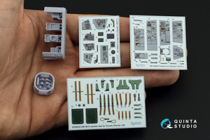 Intérieur imprimé en 3D et coloré sur papier décalcomanie (Revell) de Quinta Studio QD+48263 Tornado GR.4 (avec pièces en résine imprimées en 3D) 1/48 – Bild 7