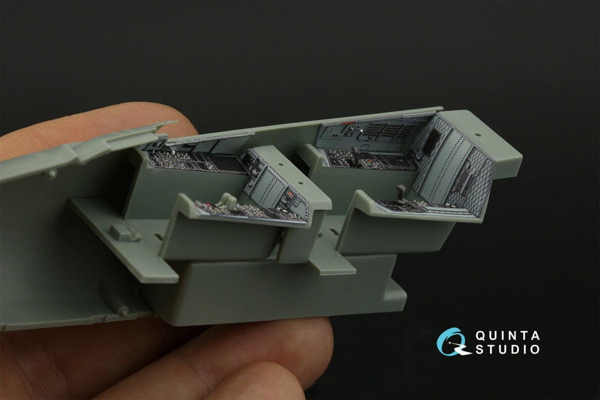 Intérieur coloré imprimé en 3D pour F-15E de Quinta Studio QD48426 (Academy) à l&amp;#39;échelle 1/48 – imagen 8