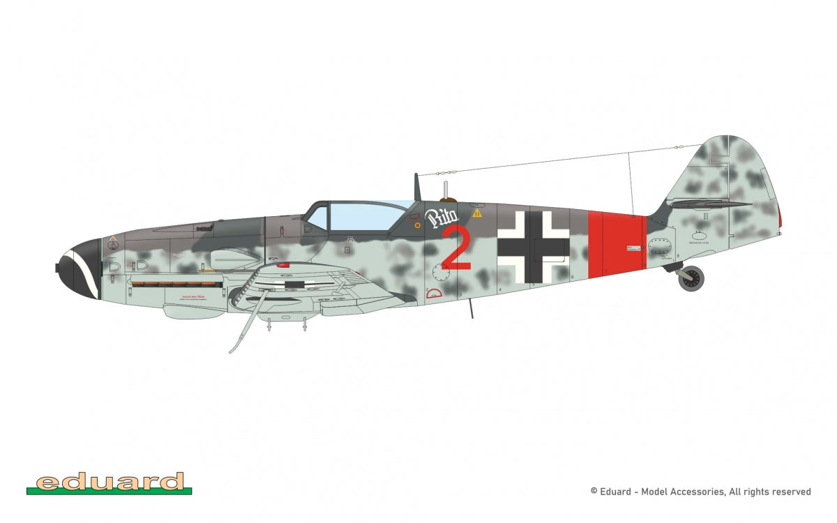 Eduard 2150 Gustav Pt.3 Duo - Bf 109G-6/AS et Bf 109G-14/AS - Édition limitée 1/72 – image 7