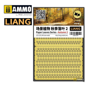 Liang 0144 Série Feuilles de papier - Automne 2