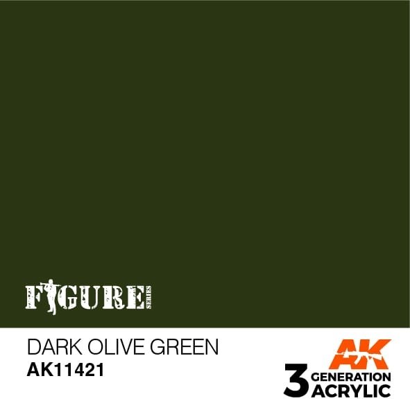 AK-Interactive AK11421 Vert olive foncé 17 ml