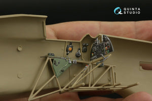 Intérieur imprimé en 3D et coloré sur papier décalcomanie Quinta Studio QD32140 Hawker Hurricane Family (Fly) 1/32 – image 5