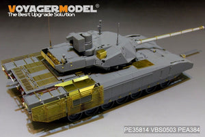 Maquette Voyager PE35814 Char de combat principal russe moderne T-14 Armata (modèle de base) pour TAKOM 2029 au 1/35 – Bild 7