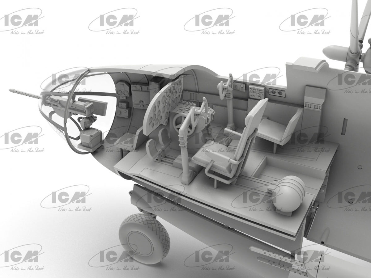 ICM 48320 B-26B Marauder Bombardier américain de la Seconde Guerre mondiale 1/48 – imagen 14