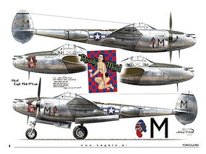 Kagero 15040 Pacific Lightnings Partie I (décalcomanie) PL/EN  – image 2