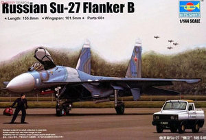 Trumpeter 03909 Su-27 Flanker B russe au 1/144