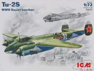 ICM 72031 Tu-2S Bombardier soviétique de la Seconde Guerre mondiale (1/72)