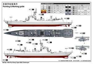 Trumpeter 06730 PLA ​​Naval Type 052C Destroyer 1/700 – Bild 3