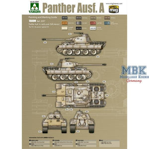 Das Werk DW35009 Panther Ausf.A début 1/35 – immagine 5