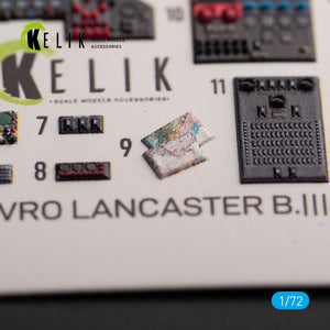 KELIK K72158 AVRO LANCASTER B.III - décalcomanies 3D intérieures pour maquette Airfix au 1/72 – Bild 4