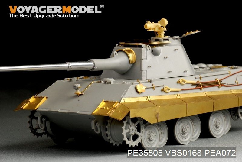 Maquette Voyager PE35505 Char allemand E-50 de la Seconde Guerre mondiale pour TRUMPETER 01536 1/35 – immagine 2