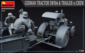 MiniArt 35314 Tracteur allemand D8506 et remorque avec équipage 1/35 – immagine 4