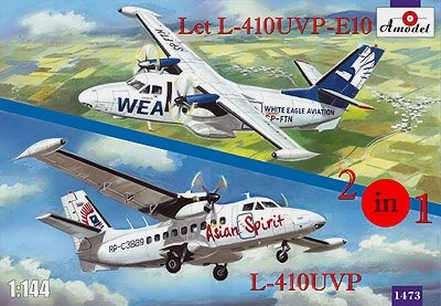 Modèle A 01473 Let L-410UVP et L-410UVP-E10 Asian Spirit, WEA 1/144
