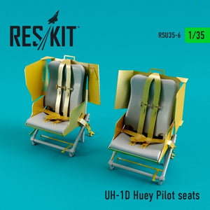RESKIT RSU35-0006 Sièges de pilote UH-1D Huey 1/35