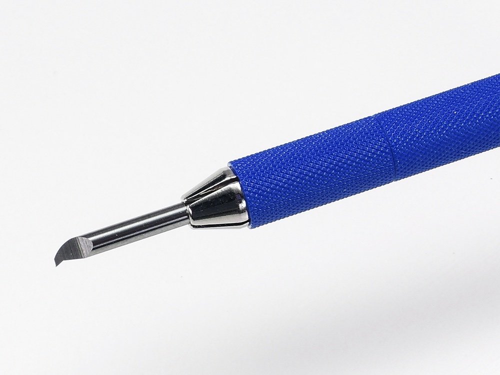 Porte-lame de gravure Tamiya 69939 bleu – immagine 3
