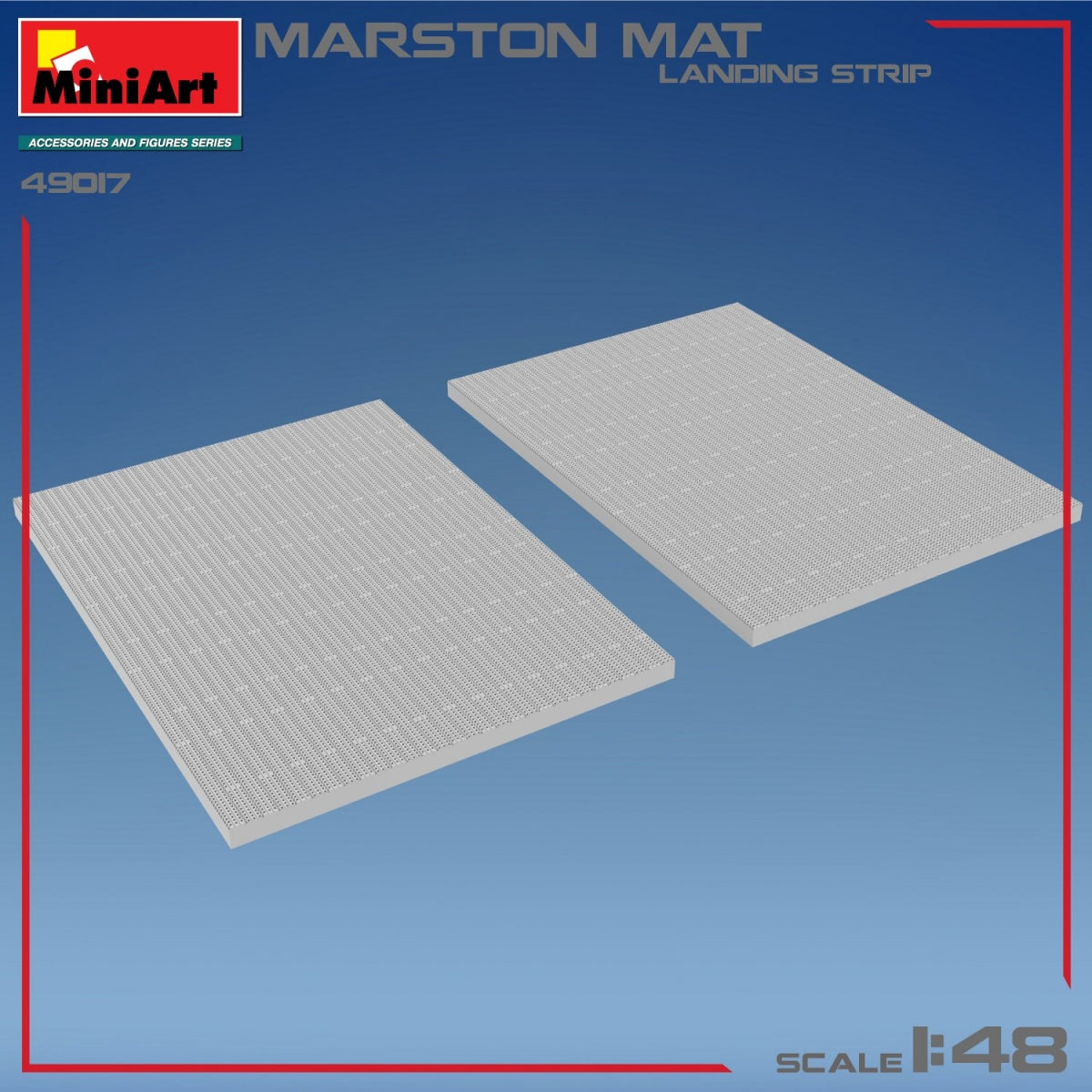 MiniArt 49017 TAPIS MARSTON. PISTE D&amp;#39;ATTERRISSAGE 1/48 – immagine 10