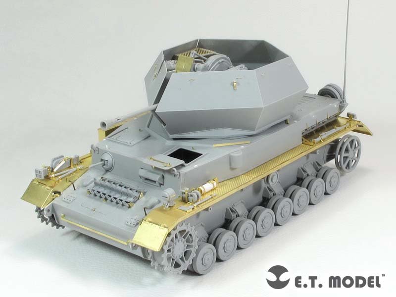ET Modèle E35-171 Flakpanzer IV allemand de la Seconde Guerre mondiale « Ostwind » (Pour DRAGON 6550) (1/35) – immagine 2