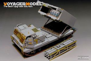 Voyager modèle PE35898 moderne US M270A1 Mittlere Artillerie Racketen système de base pour TRUMPETER 1/35 – image 2