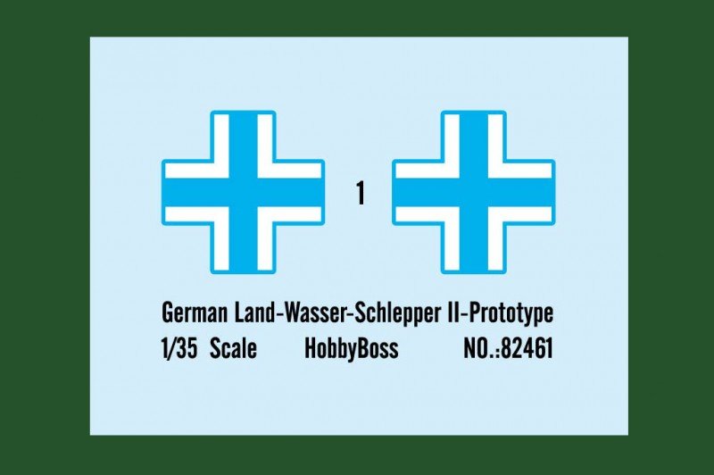 Hobby Boss 82461 Prototype allemand Land-Wasser-Schlepper II (1/35) – immagine 2