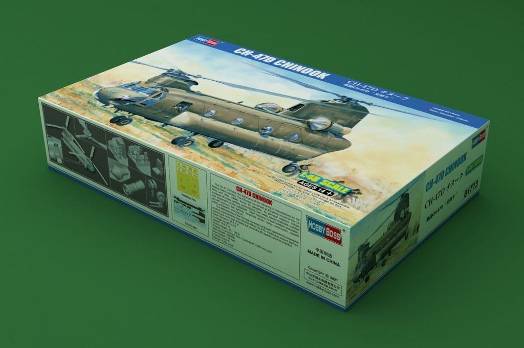 Hobby Boss 81773 CH-47D CHINOOK 1/48 – Bild 2