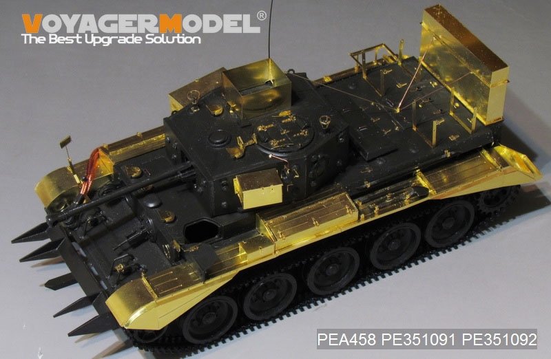 Maquette Voyager PEA458 WWII UK Cromwell Mk. IV/Centaur CSMk IV Bottes de gué profondes (Pour TAMIYA 35221/35232) 1/35  – Bild 2