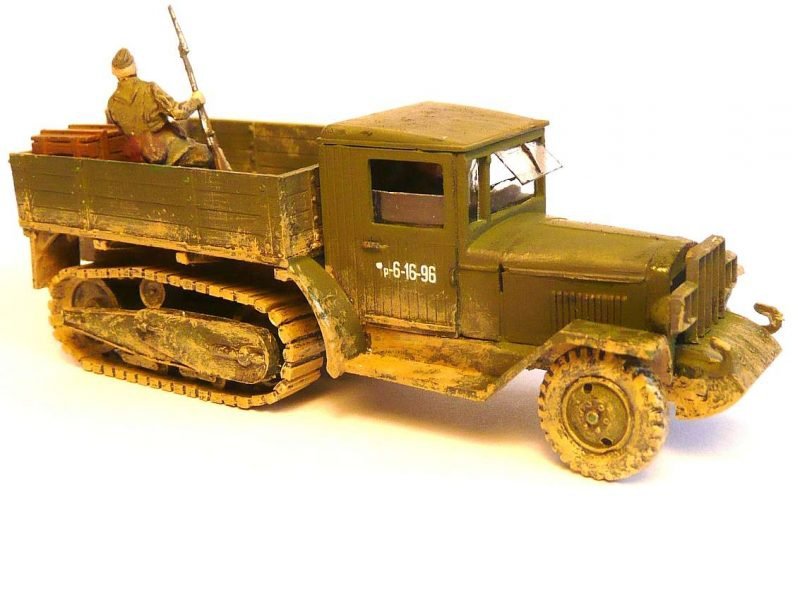 PST 72032 Demi-camion ZiS-42/42M 1/72 – immagine 9