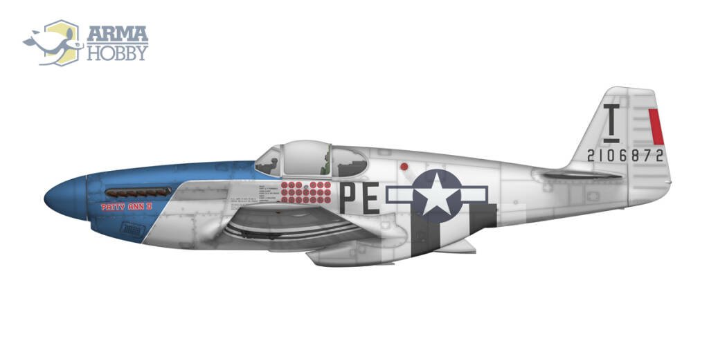 Arma Hobby 70041 P-51B Mustang 1/72 – image 10