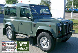 Peinture Zero Paints ZP-1154KESWICK Land Rover Keswick Green 799 60ml