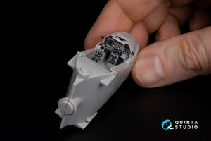 Quinta Studio QDS-48305 AV-8B Early 3D-Printed &amp;amp; coloured Interior on decal paper (Hasegawa) (Small version) 1/48 – zdjęcie 9