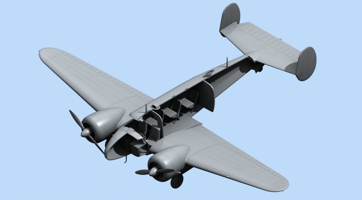 ICM 48185 C18S, Avion de passagers américain (1/48) – Bild 4