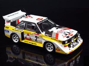 Beemax 24017 Audi Sport Quattro S1 [E2] 1986 Version Rallye Monte Carlo (1/24) – image 2