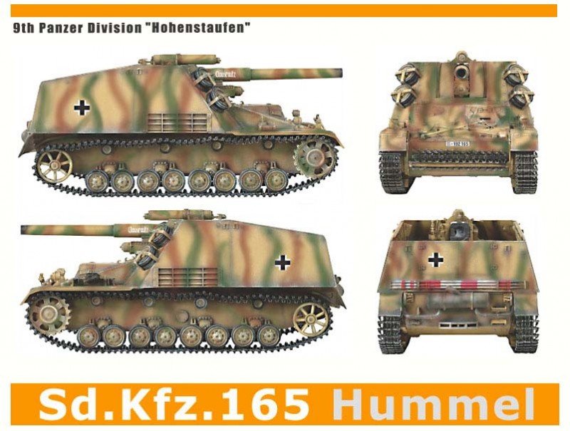 Dragon 6150 SD. Kfz. 165 Hummel (1/35) – immagine 6