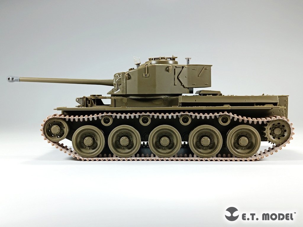 ET Model P35-068 Chenilles fonctionnelles pour char de croisière britannique A34 Comet, compatible avec la maquette TAMIYA (impression 3D), échelle 1/35  – immagine 9