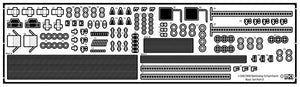 MK1 Design MD-20025 DKM Cuirassé SCHARNHORST PACK VALEUR pour Trumpeter 1/200 – immagine 17