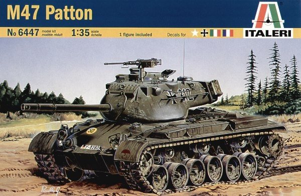 Italeri 6447 M-47 PATTON 1/35