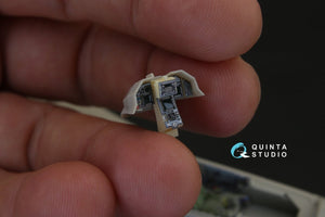 Intérieur imprimé en 3D et coloré sur papier décalcomanie Quinta Studio QD48146 F-CK-1C (pour kit AFV club) 1/48 – immagine 4