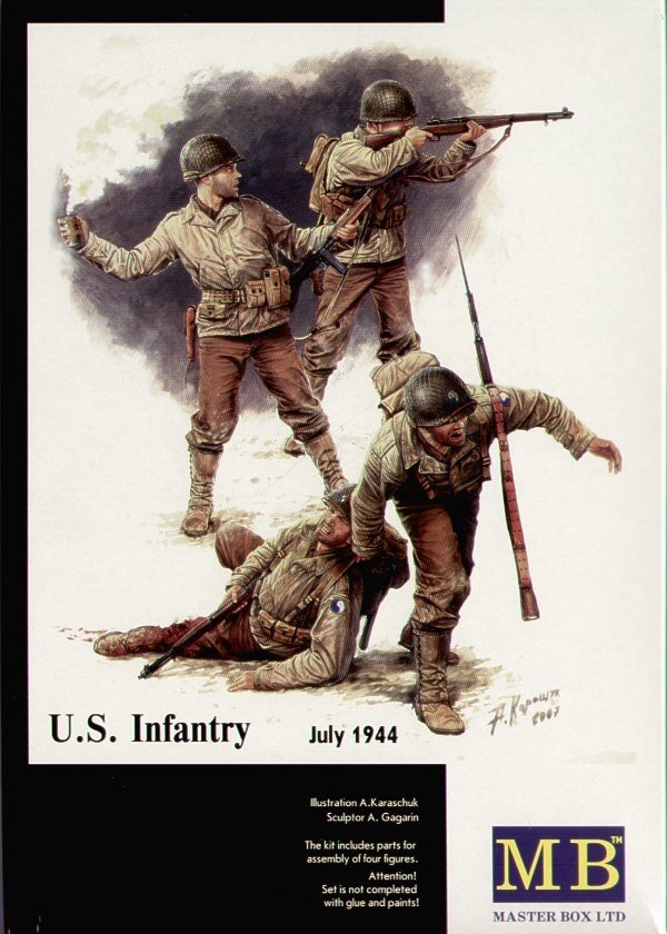 Master Box 3521 Infanterie américaine (1/35)