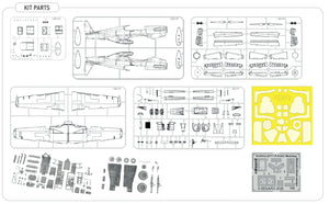 Eduard 932013 North American P-51 B Mustang (Malcolm Hood Canopy) Hybrid Edition 1/32 – Bild 12