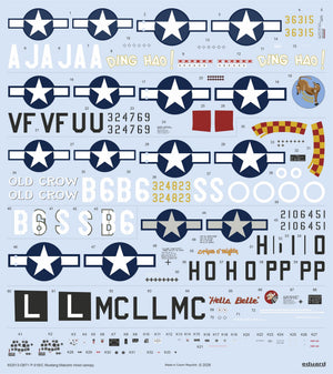 Eduard 932013 North American P-51 B Mustang (Malcolm Hood Canopy) Hybrid Edition 1/32 – Bild 11