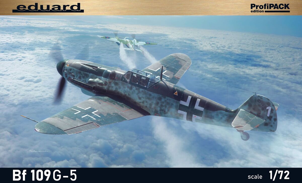 Eduard 70158 Messerschmitt Bf-109 G-5 (Profipack Edition) 1/72