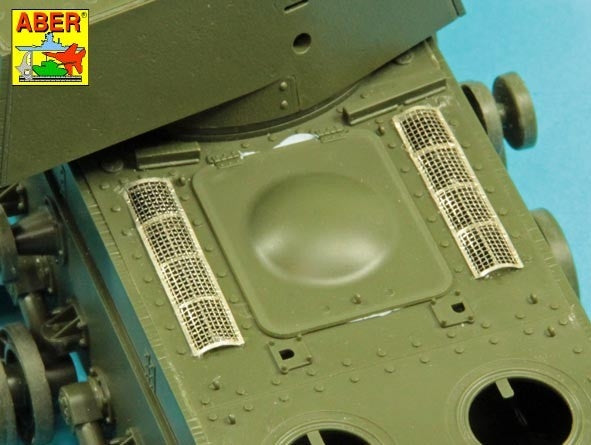 Aber 35G39 Siatki do czołgów KW 1 i KW 2 / Nets for KW 1 and KW 2 tanks 1/35