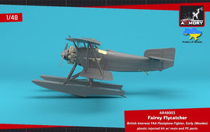 Armory Models 48003 Fairey Flycatcher, chasseur hydravion britannique FAA de l&amp;#39;entre-deux-guerres, sur flotteurs en bois, échelle 1/48  – image 13