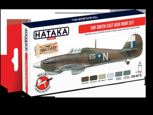 Coffret de peinture Hataka AS115 RAF Asie du Sud-Est, 6 x 17 ml – image 2