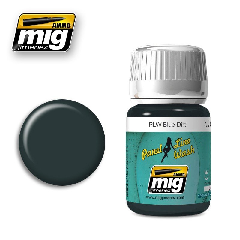 Munitions Mig Jimenez 1619 PLW BLUE DIRT 35 ml