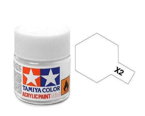 Tamiya 81002 Acryl X-2 Blanc 23 ml