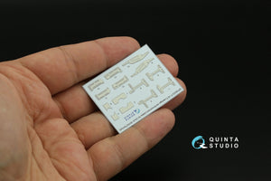 Quinta Studio QP48023 Plaques de renfort pour F-16 bloc 40/42 (Tamiya) 1/48  – image 3