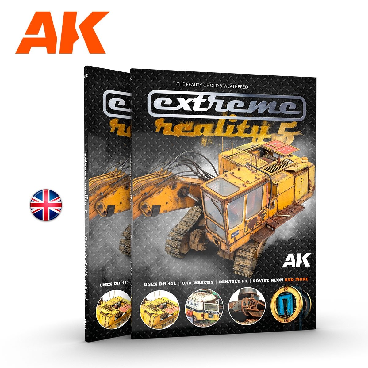 AK Interactive AK529 EXTREME REALITY 5 – LA BEAUTÉ DU VIEUX ET DU VIEUX