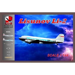 Grand modèle 1440062 Lisunov Li-2 PLL LOT (Première version) 1/144